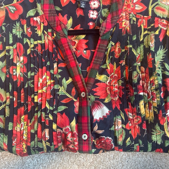 J Peterman Flower Print Dress - Picture 3 of 4